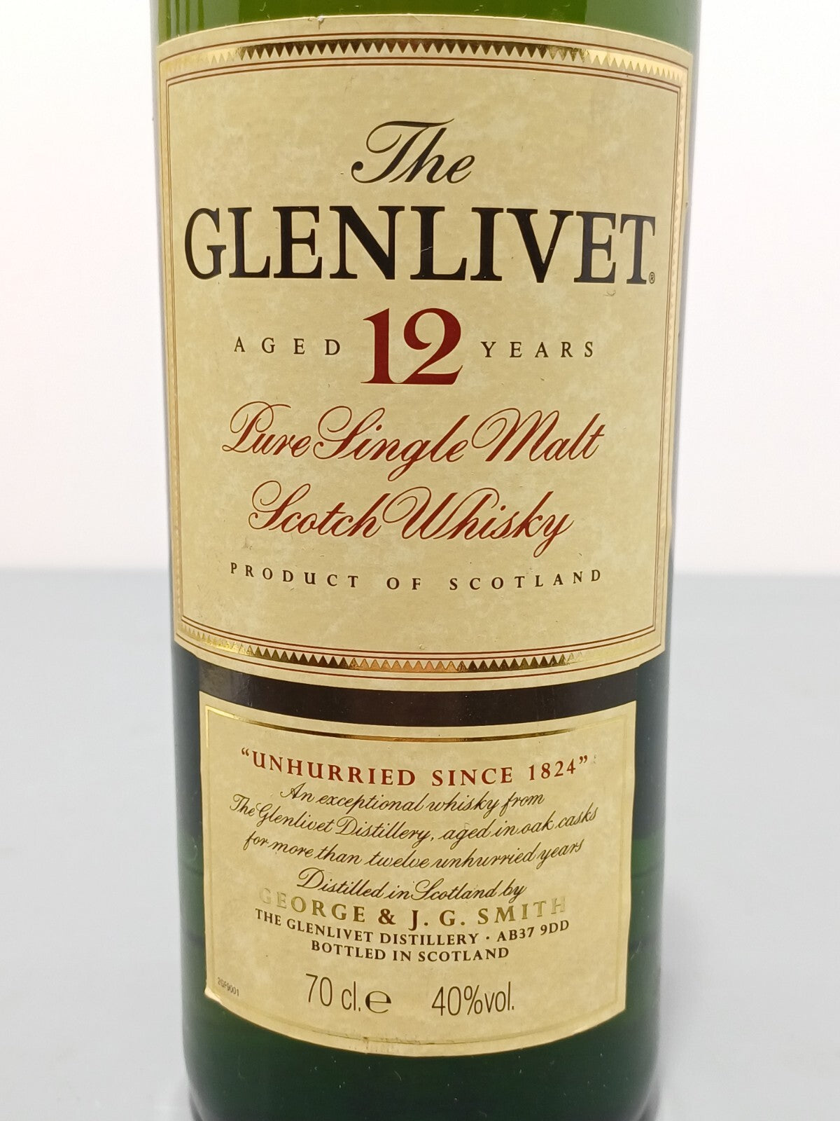 Whisky The Glenlivet 12 Y. 1990s Pure Single Malt Scotch Whisky bott.70 cl 40%
