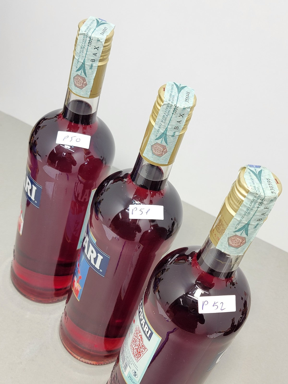 Campari Bitter 2016 Non Ce Negroni Senza Campari Art Label 3 bottiglie 1 lt 25%
