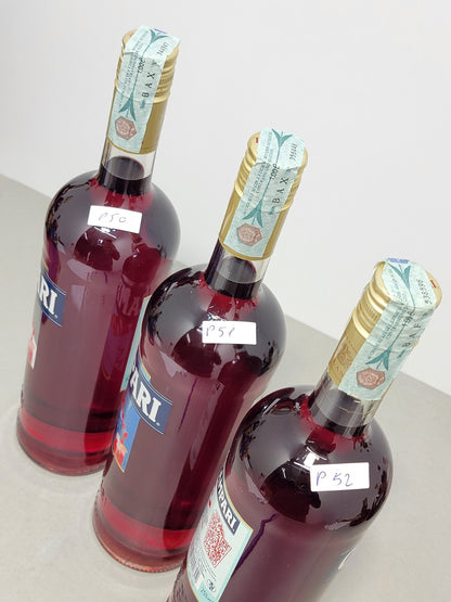 Campari Bitter 2016 Non Ce Negroni Senza Campari Art Label 3 bottiglie 1 lt 25%