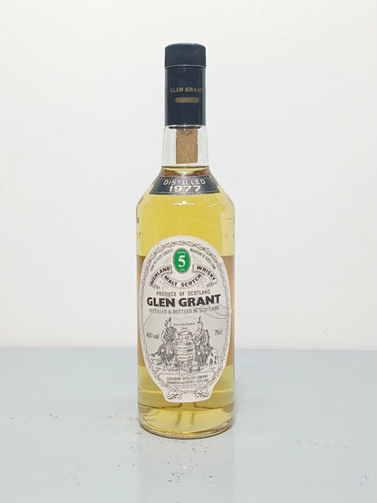 Whisky Glen Grant 5 years 1977 Pure Malt bott.75 cl