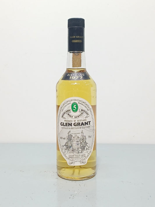 Whisky Glen Grant 5 years 1977 Pure Malt bott.75 cl