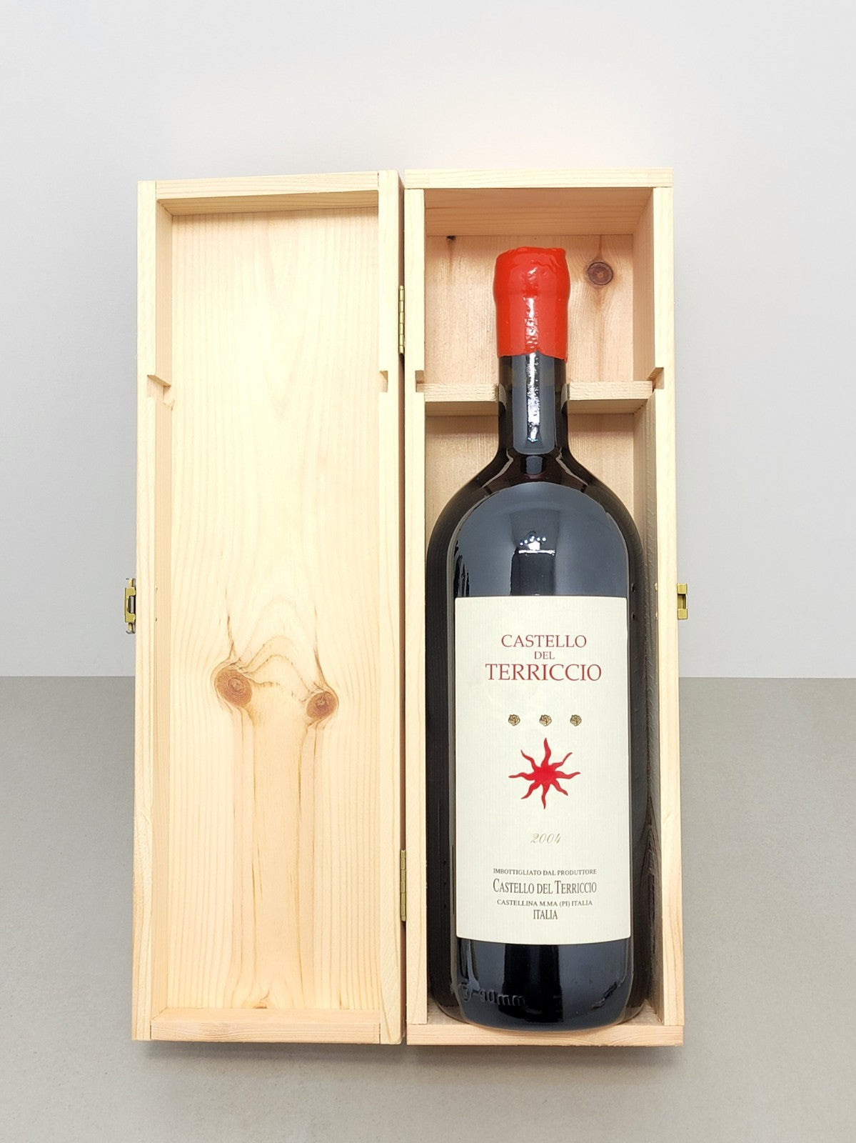 Castello Del Terriccio 2004 Magnum Toscana Cassa In Legno bott. 1,5 litro 14%