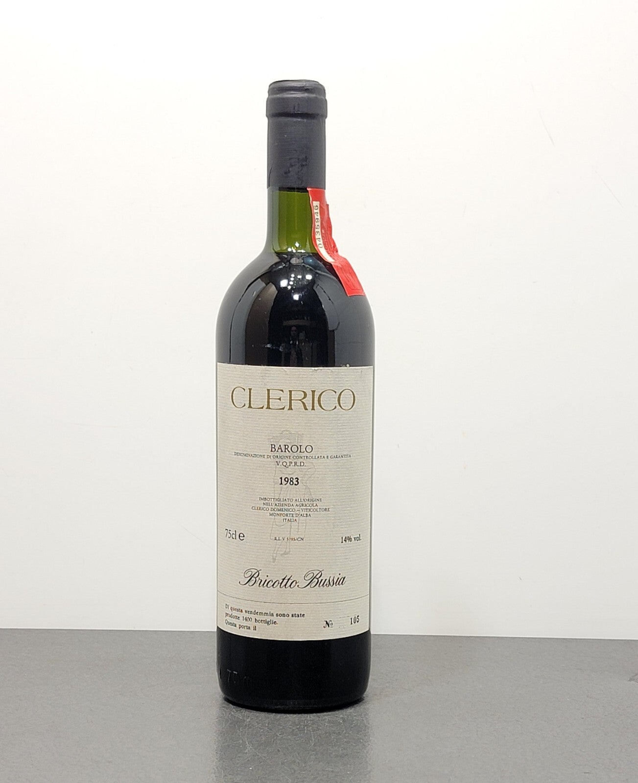 Barolo Domenico Clerico 1983 Bricotto Bussia Monforte D'alba bott.75 cl 14%