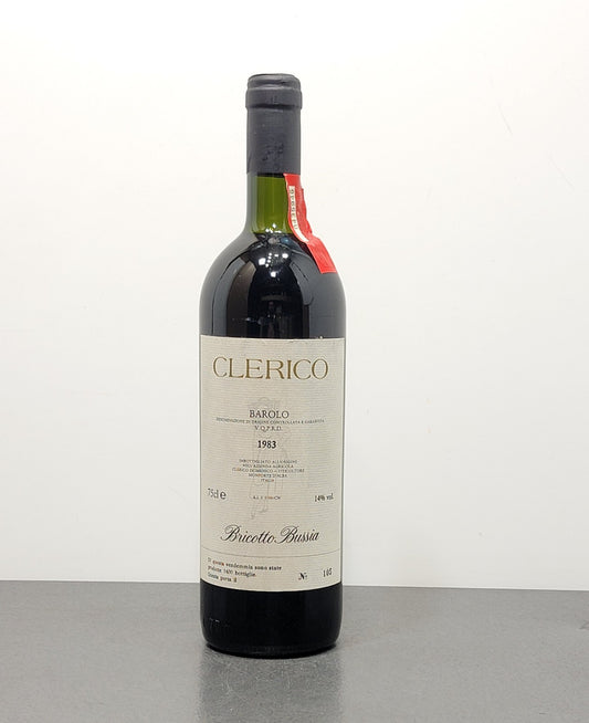 Barolo Domenico Clerico 1983 Bricotto Bussia Monforte D'alba bott.75 cl 14%