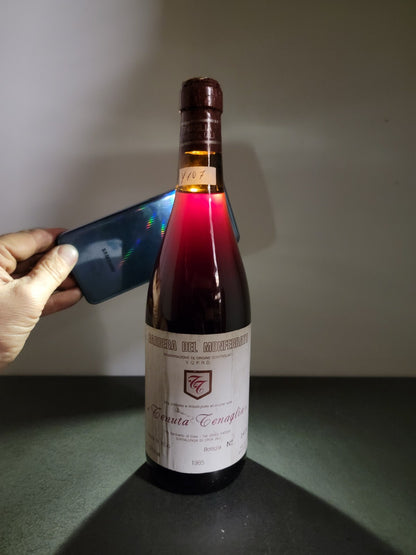 Barbera Tenuta Tenaglia 1985 Monferrato Serralunga D'alba bott. 75 cl 12%