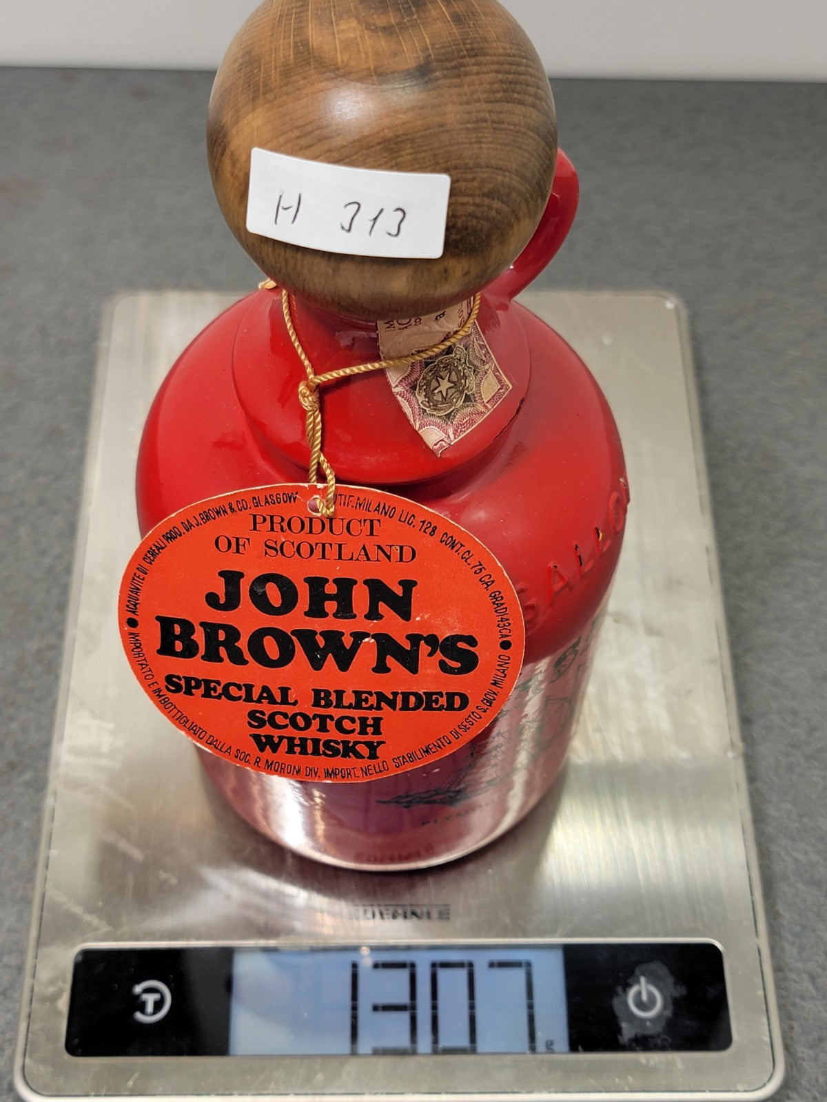 Whisky John Brown's 1970s Special Blended Scotch Whisky bott.75 cl 43%