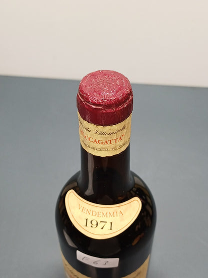 Barbaresco Moccagatta 1971 Minuto Mario & Figli bott. 72 cl