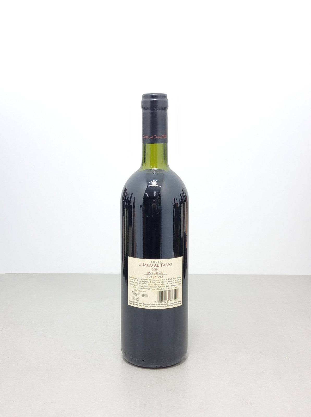 Guado al Tasso 2004 Tenuta Antinori Bolgheri Superiore bott. 75 cl 14%