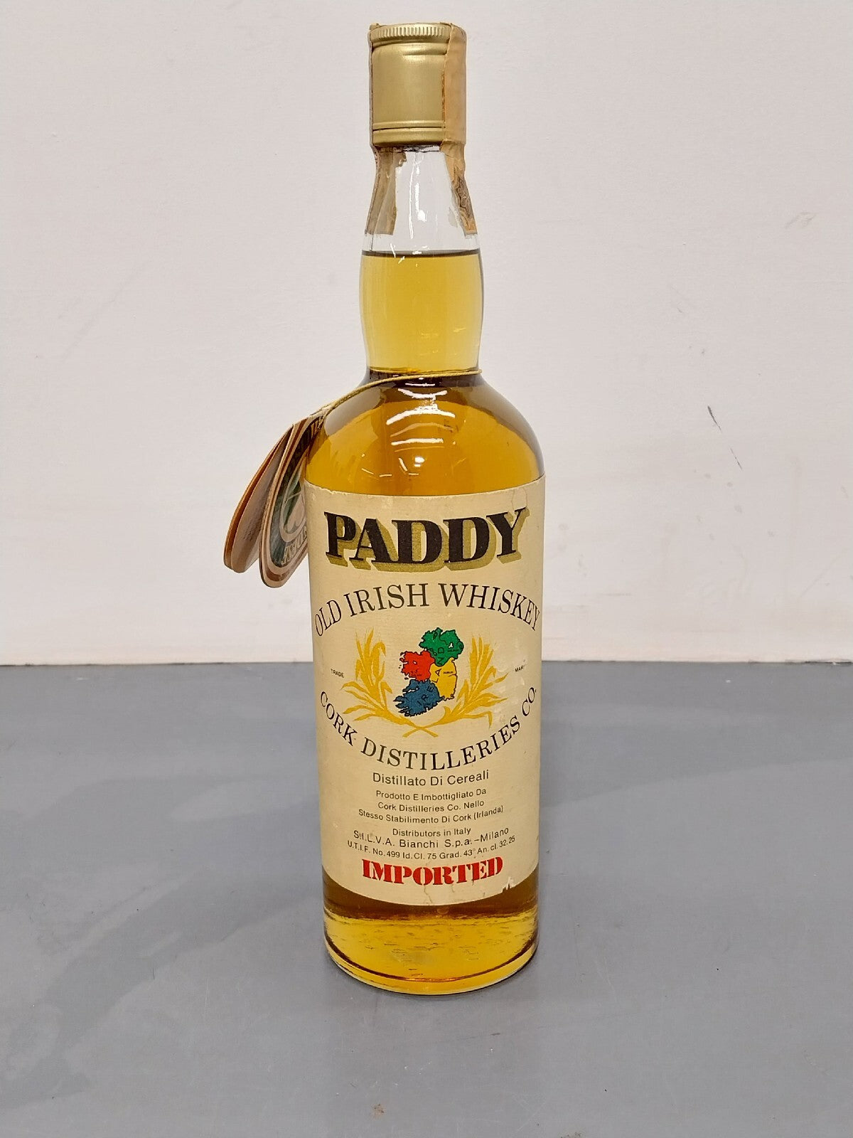 Whisky Paddy Old Irish Cork Distilleries Co Midleton 1960s bott. 0.75 cl