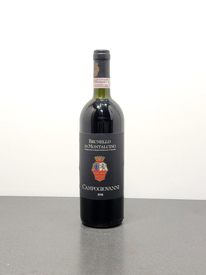 Brunello di Montalcino Campogiovanni 1998 bott.75 cl 13.5%