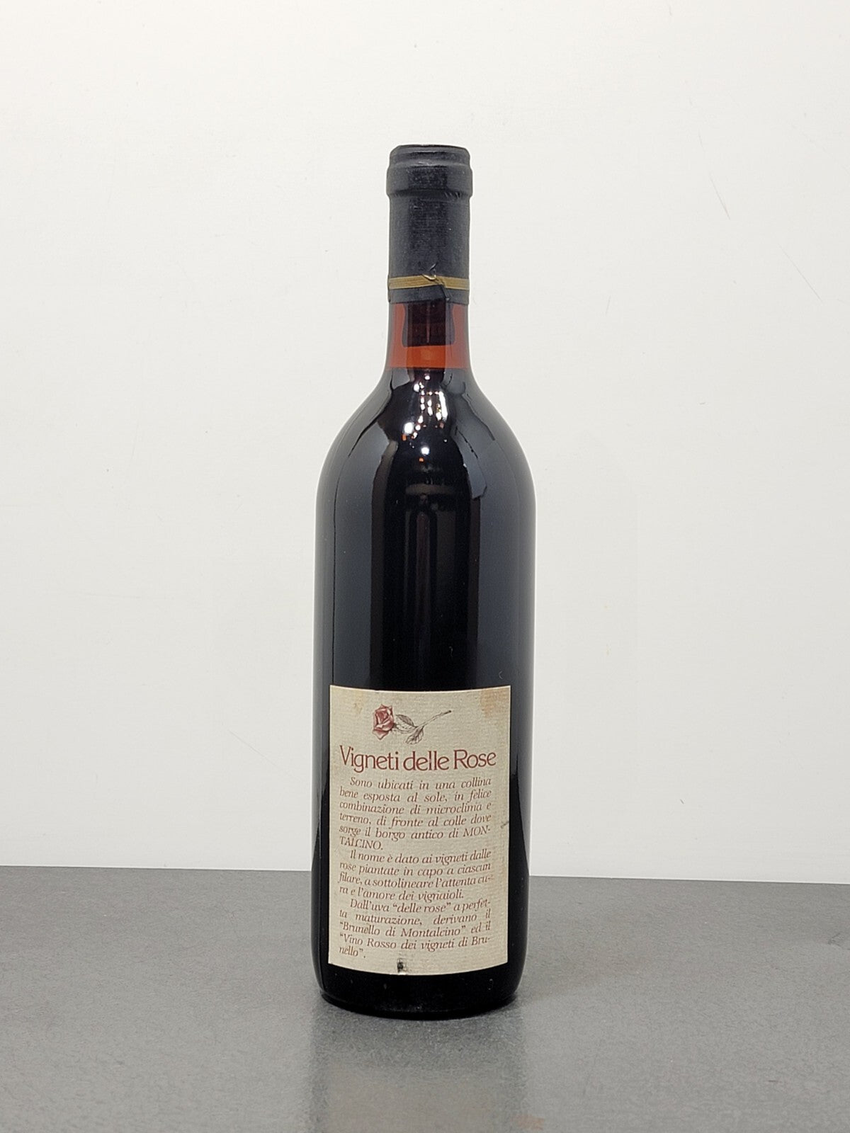 Brunello Di Montalcino Dei Roseti 1979 bott. 75 cl 13%