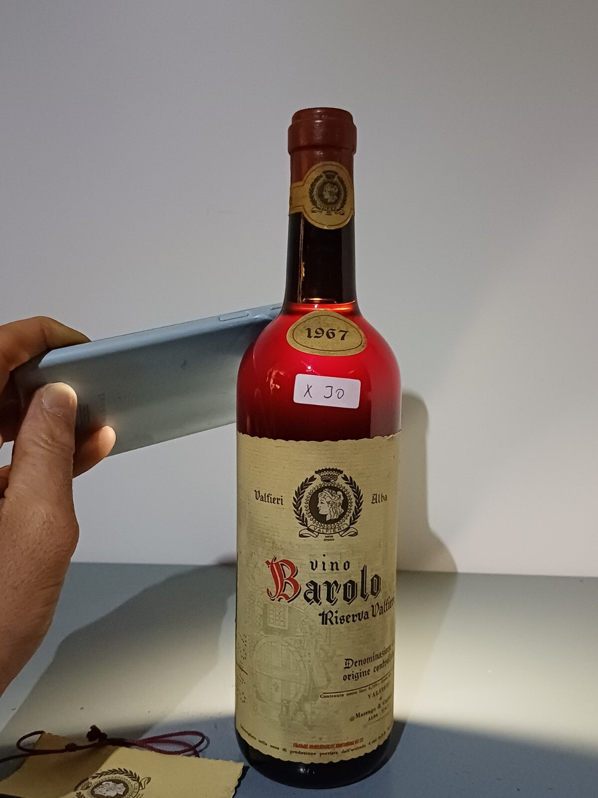 Barolo Valfieri Riserva 1967 bott. 72 cl 13,5%