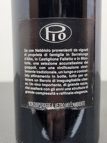 Barolo Pio Cesare 1992 bott.75 cl 13.5%