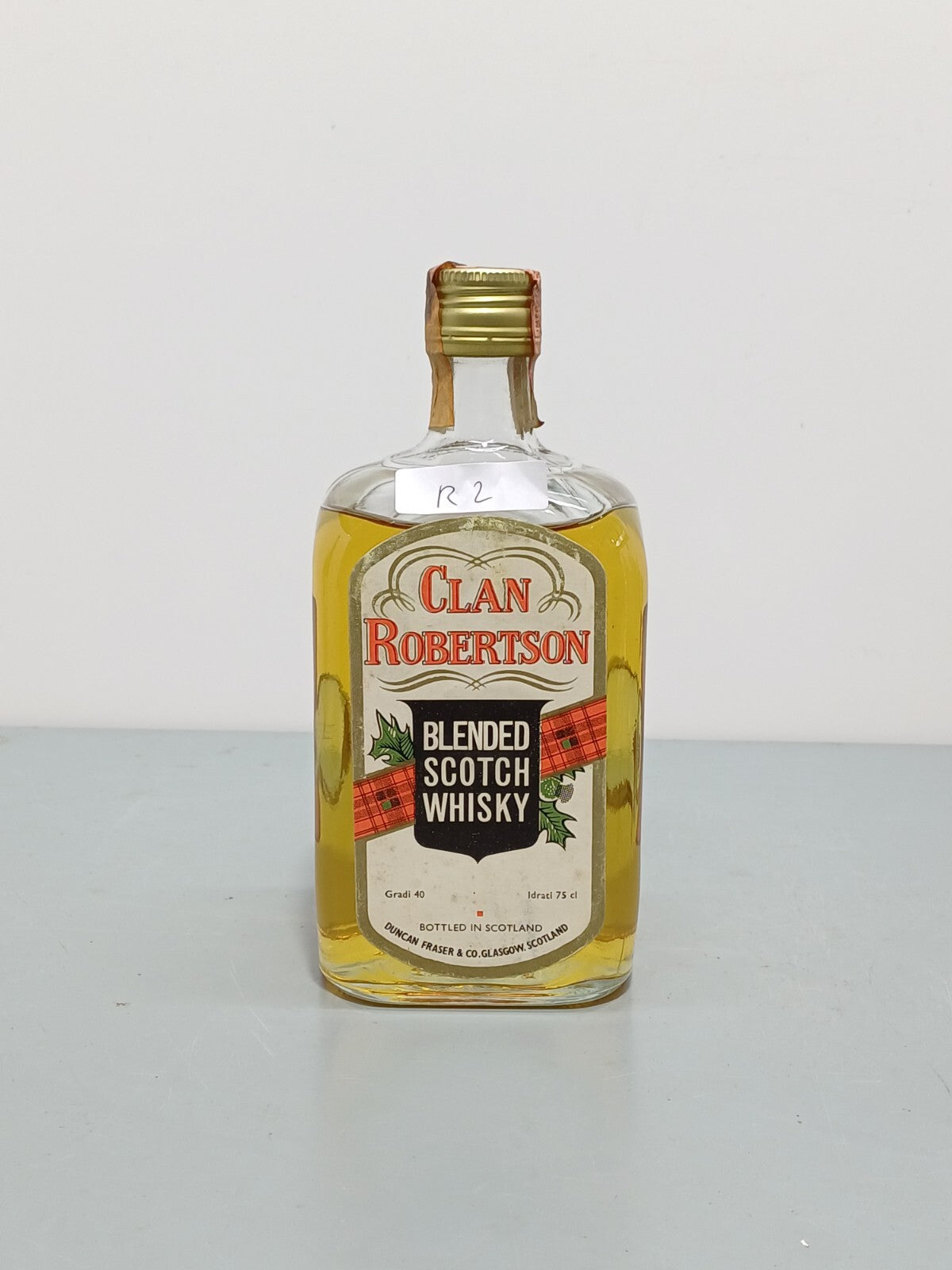 Whisky Clan Robertson 1970 Circa imp. R. Orlandi bott.75 cl