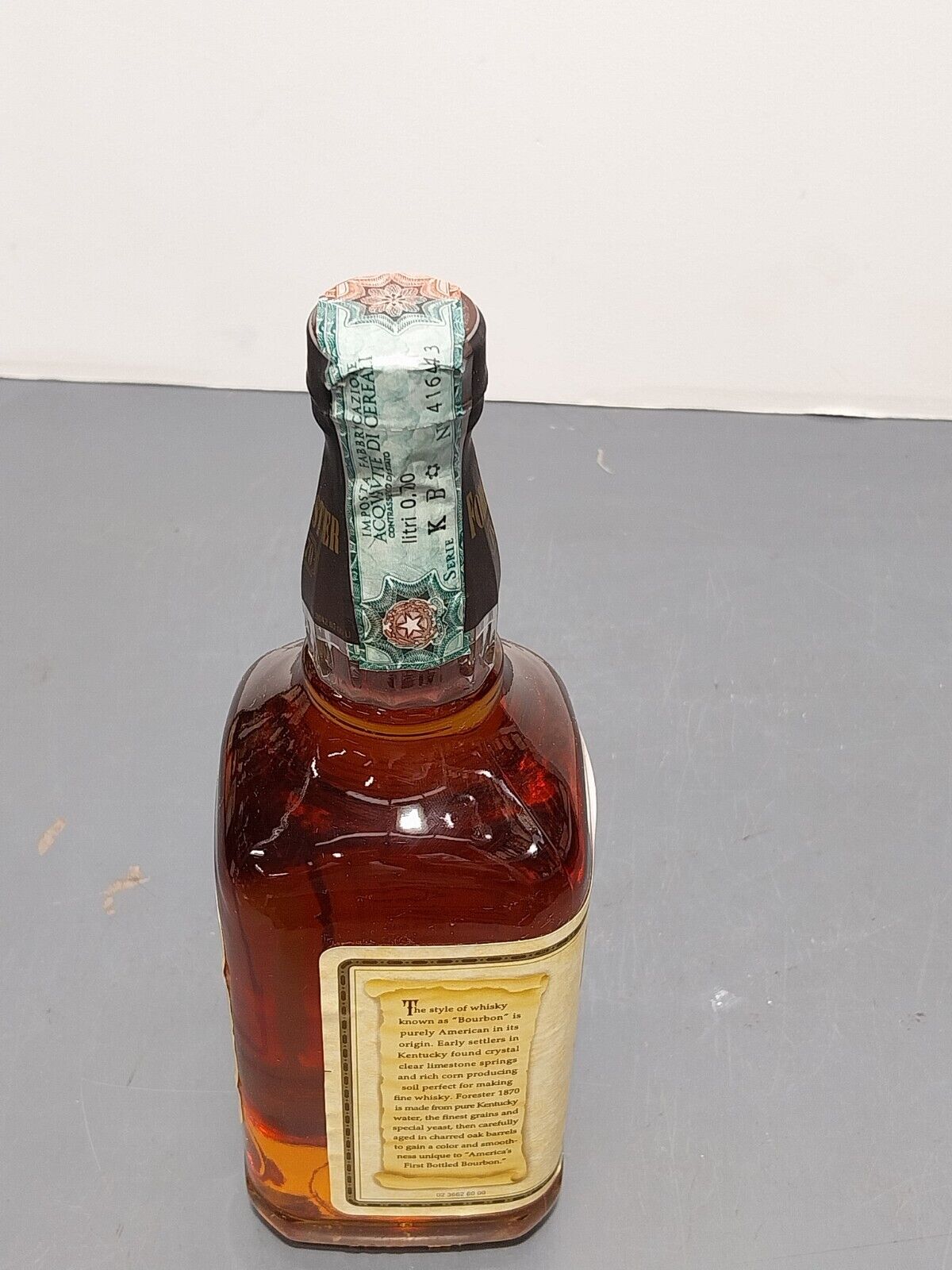 Whisky Forester 1870 Kentucky Straight Bourbon 1994 bott. 0.70 cl