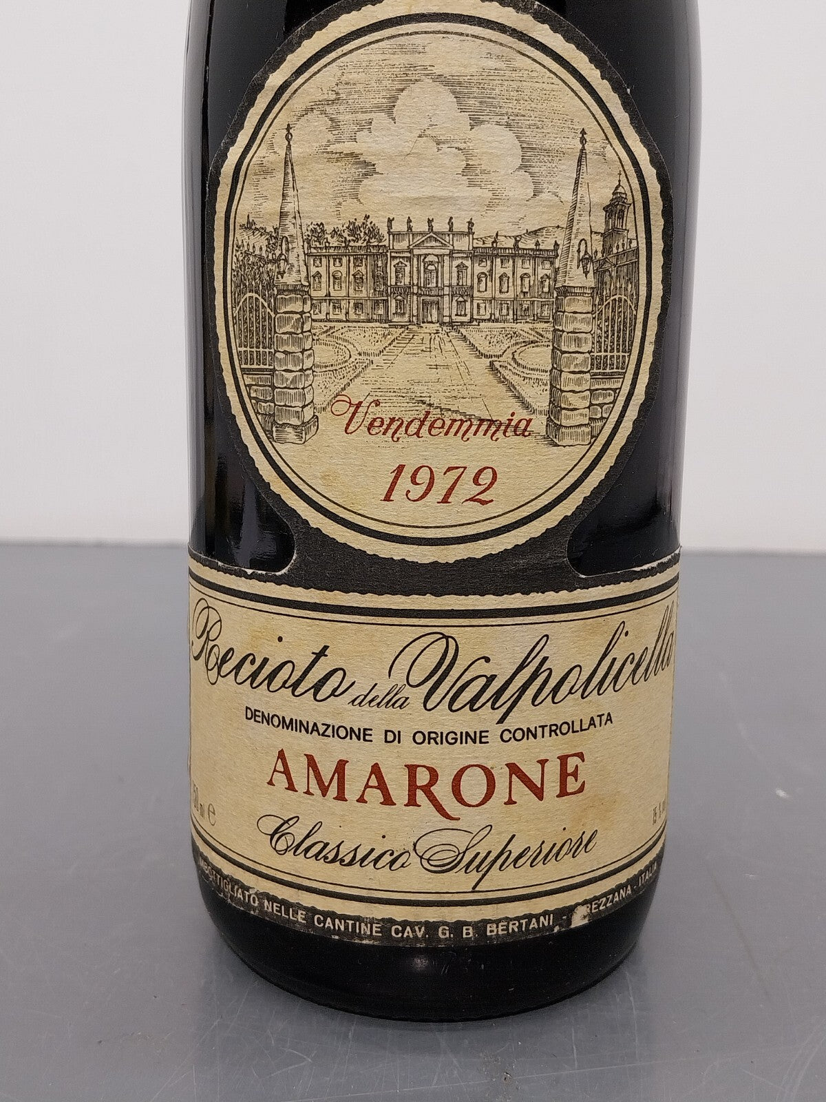 Amarone Bertani 1972 Recioto della Valpolicella Classico Bott. 75 cl 15%