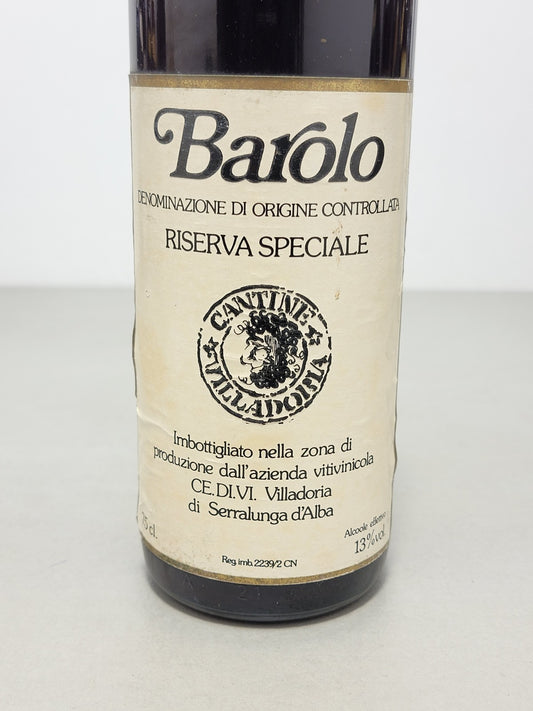 Barolo Villadoria 1971 Riserva Speciale Serralunga D'alba CE DI VI 75 cl 13%