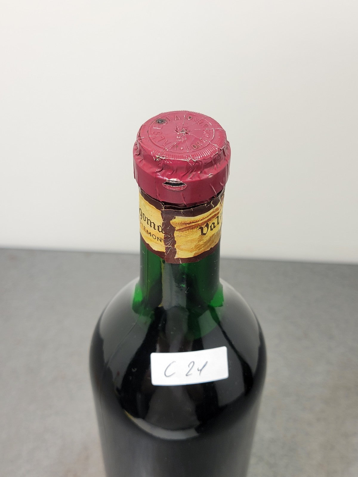 Gattinara Valsesia Borgomanero 1955 Spanna bott.72 cl 13%