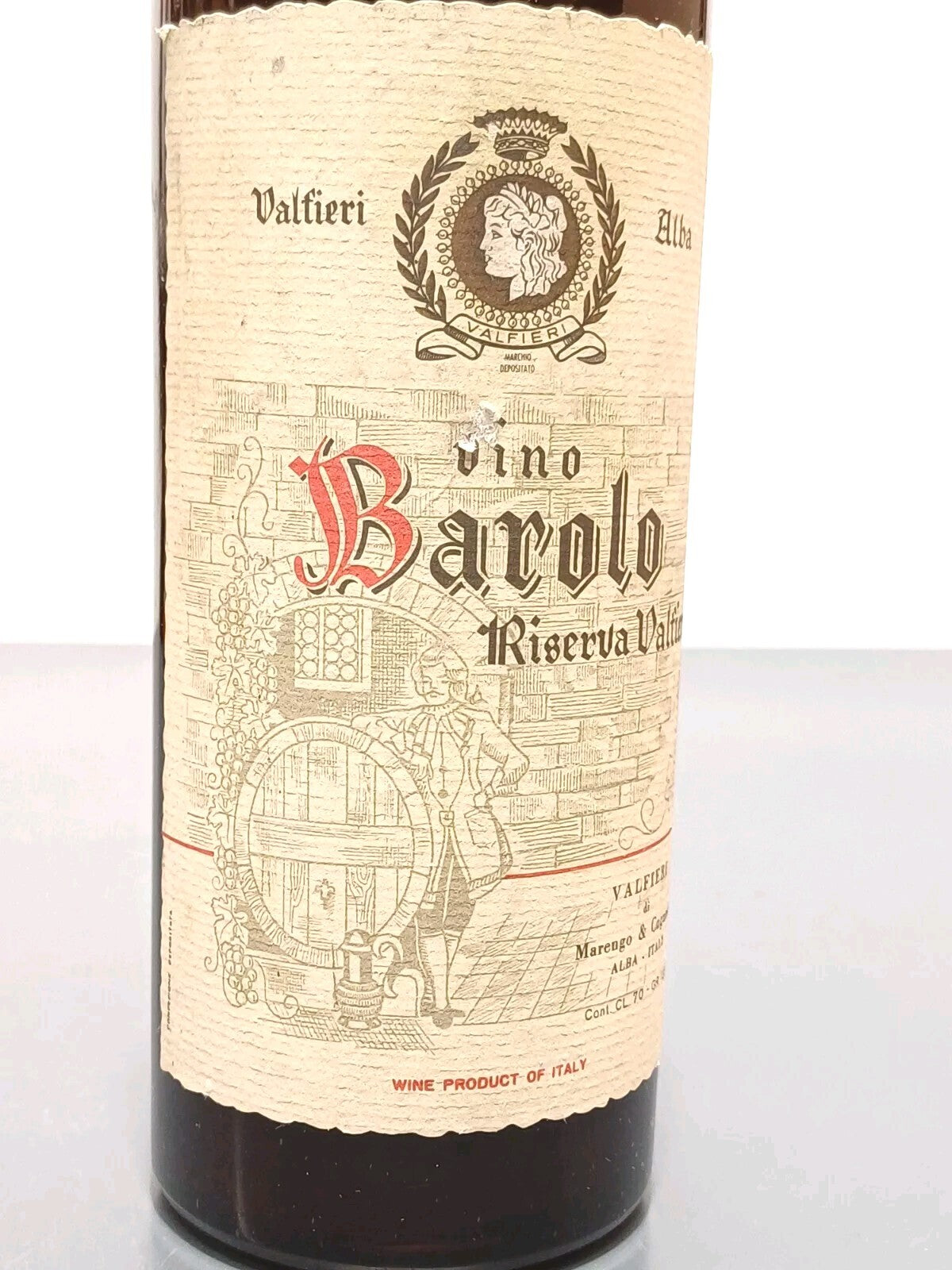 Barolo Valfieri Riserva 1959 Alba bott. 70 cl 13,5%