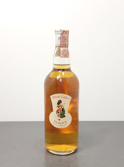 Whisky John Dewar & Sons White Label 1970s Finest Scotch Whisky bott.75 cl 43%
