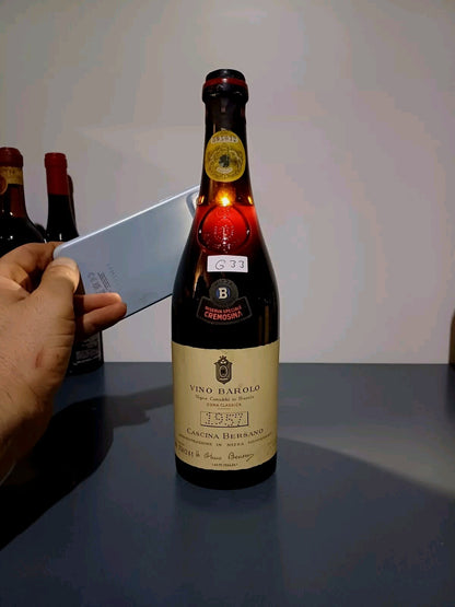 Barolo Bersano Riserva Speciale 1957 Nizza Monferrato bott.75 cl 13%