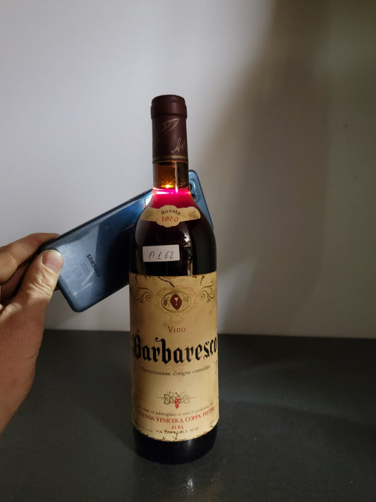 Barbaresco Coppa Pietro 1970 bott..72 cl 13 %
