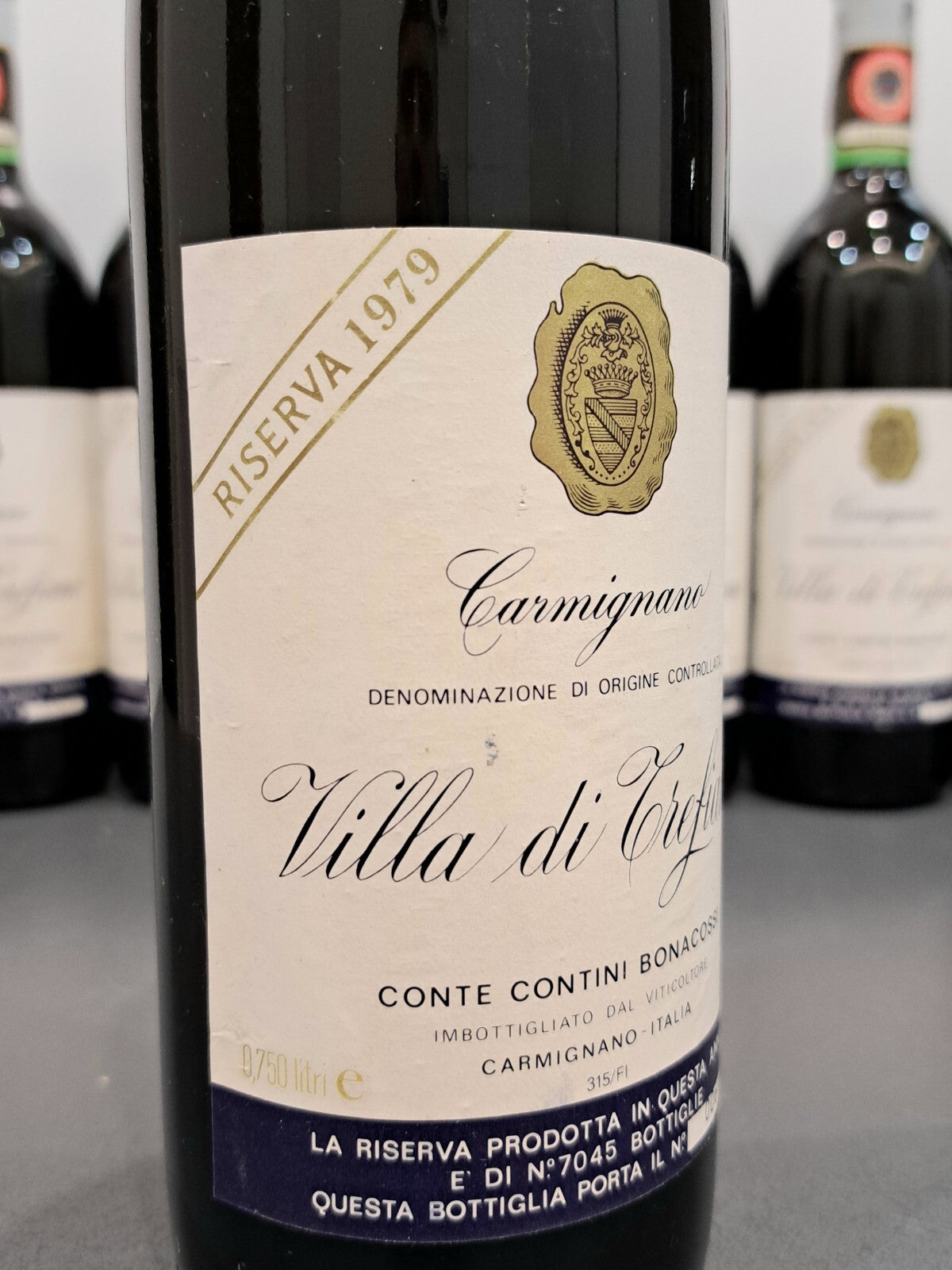 Carmignano Villa Di Trefiano Riserva 1979 Contini Bonacossi bott. 75 cl