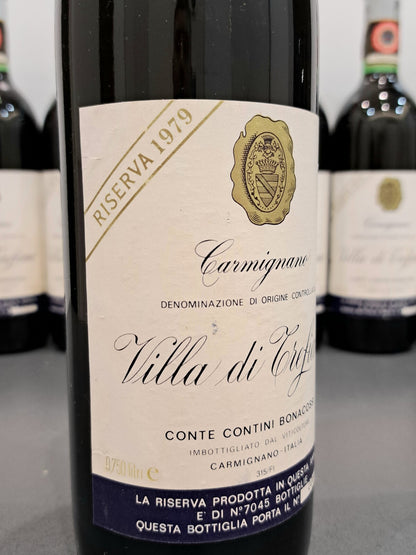 Carmignano Villa Di Trefiano Riserva 1979 Contini Bonacossi bott. 75 cl