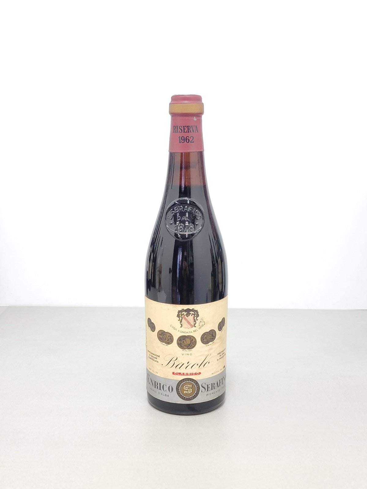 Barolo Enrico Serafino 1962 Riserva bott. 70 cl 13%