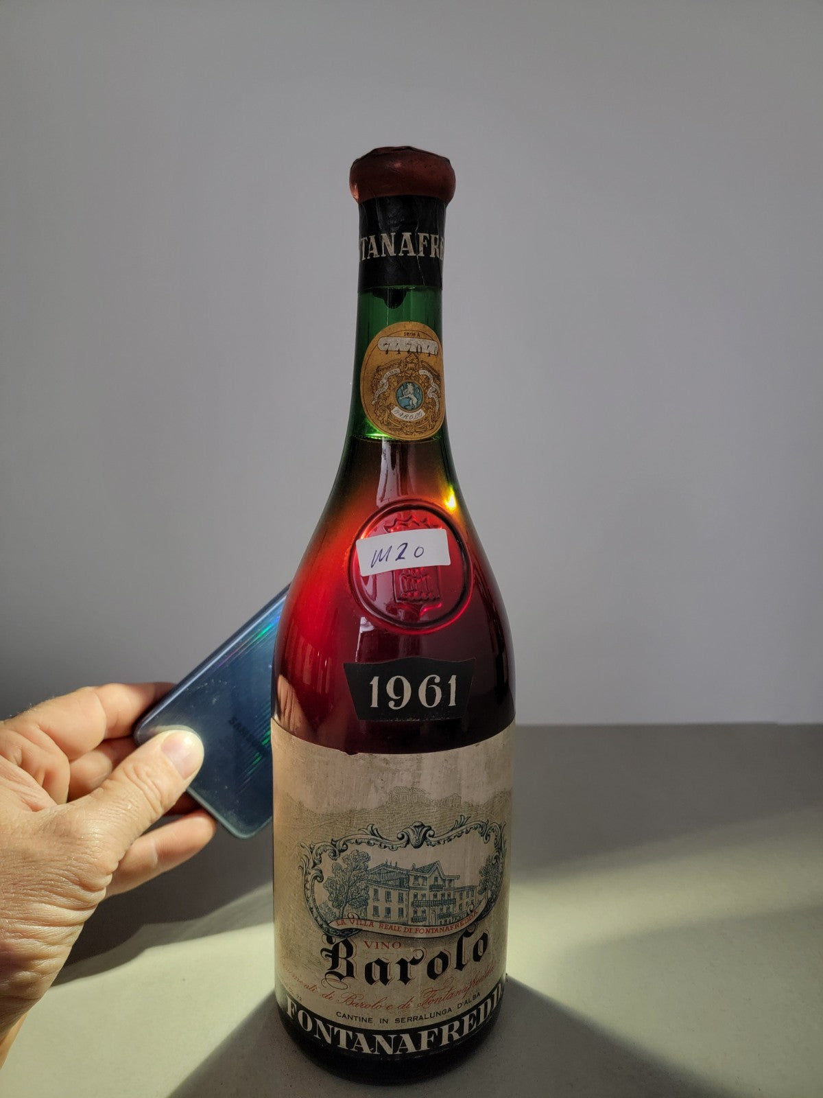 Barolo Fontanafredda 1961 Serralunga D'Alba bott.72 cl 13%