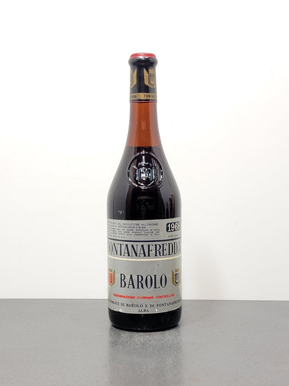 Barolo Fontanafredda 1968 Serralunga D'Alba bott.72 cl 13.5%