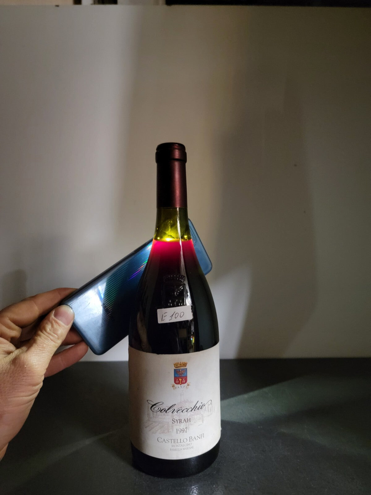 Colvecchio Banfi Syrah 1997 Sant'Antimo bott.75 cl 12.5%