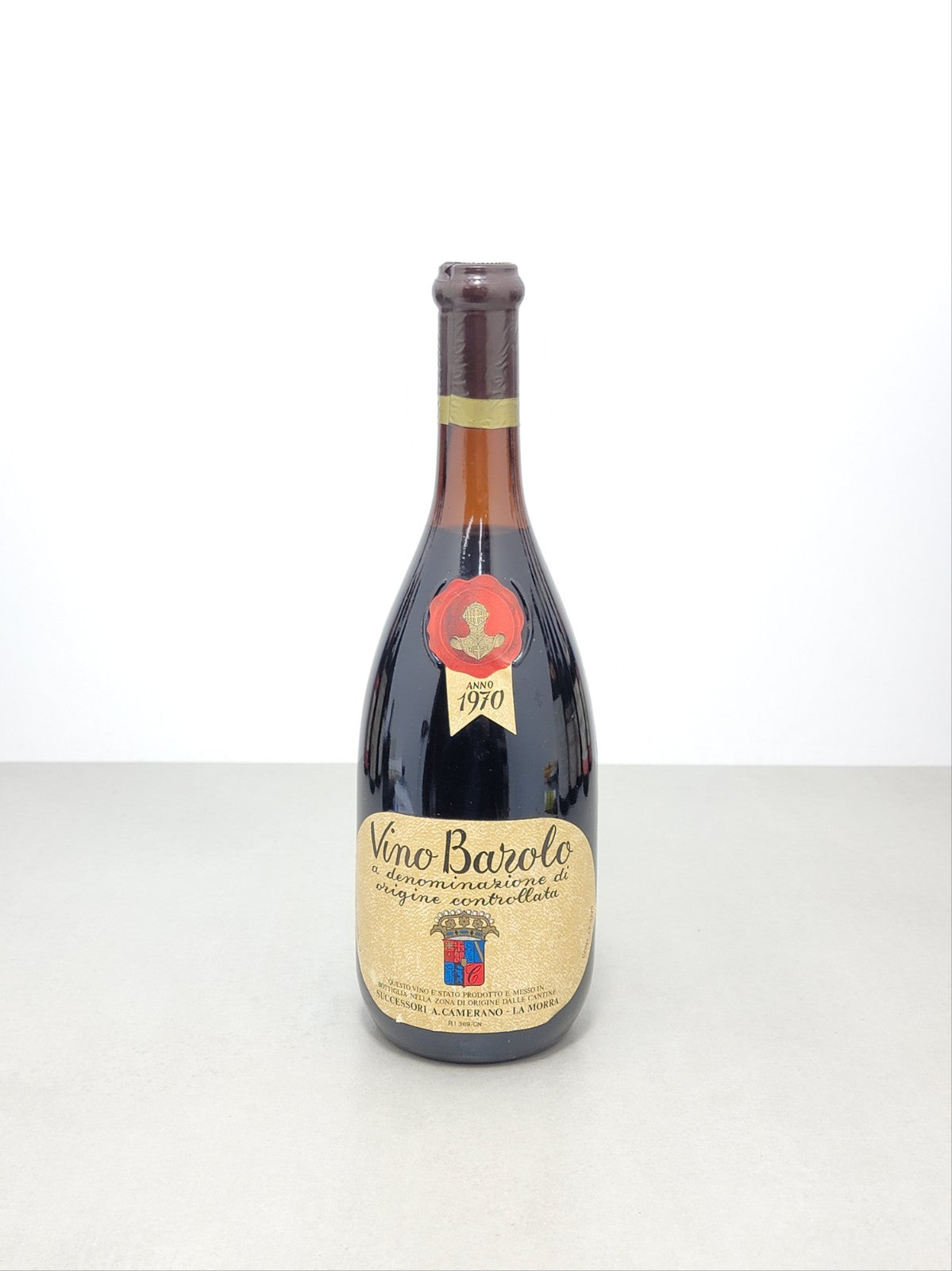 Barolo A Camerano 1970 bott. 72 cl 13%
