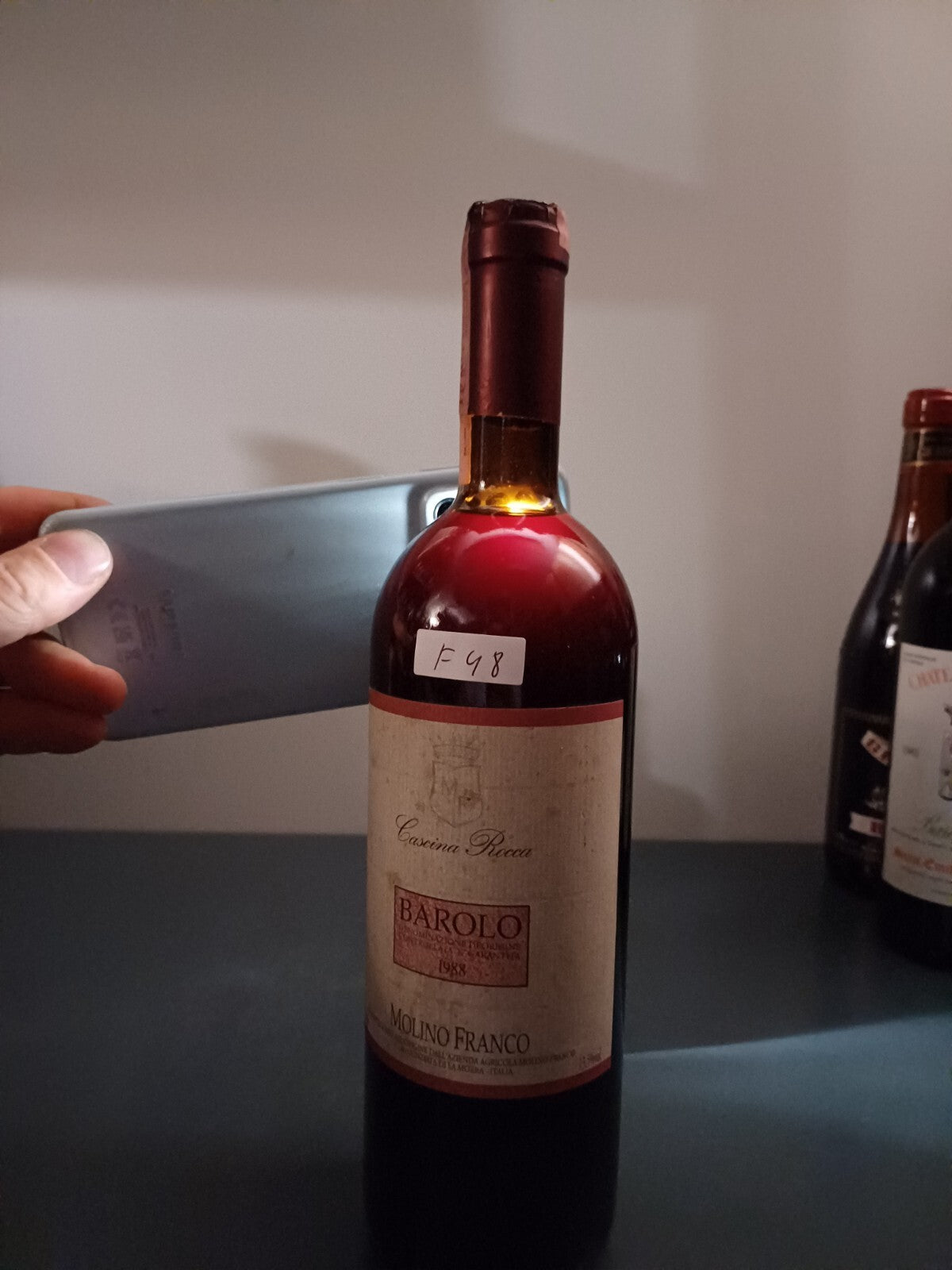 Barolo 1988 Franco Molino Cascina Rocca La Mora bott.75 cl