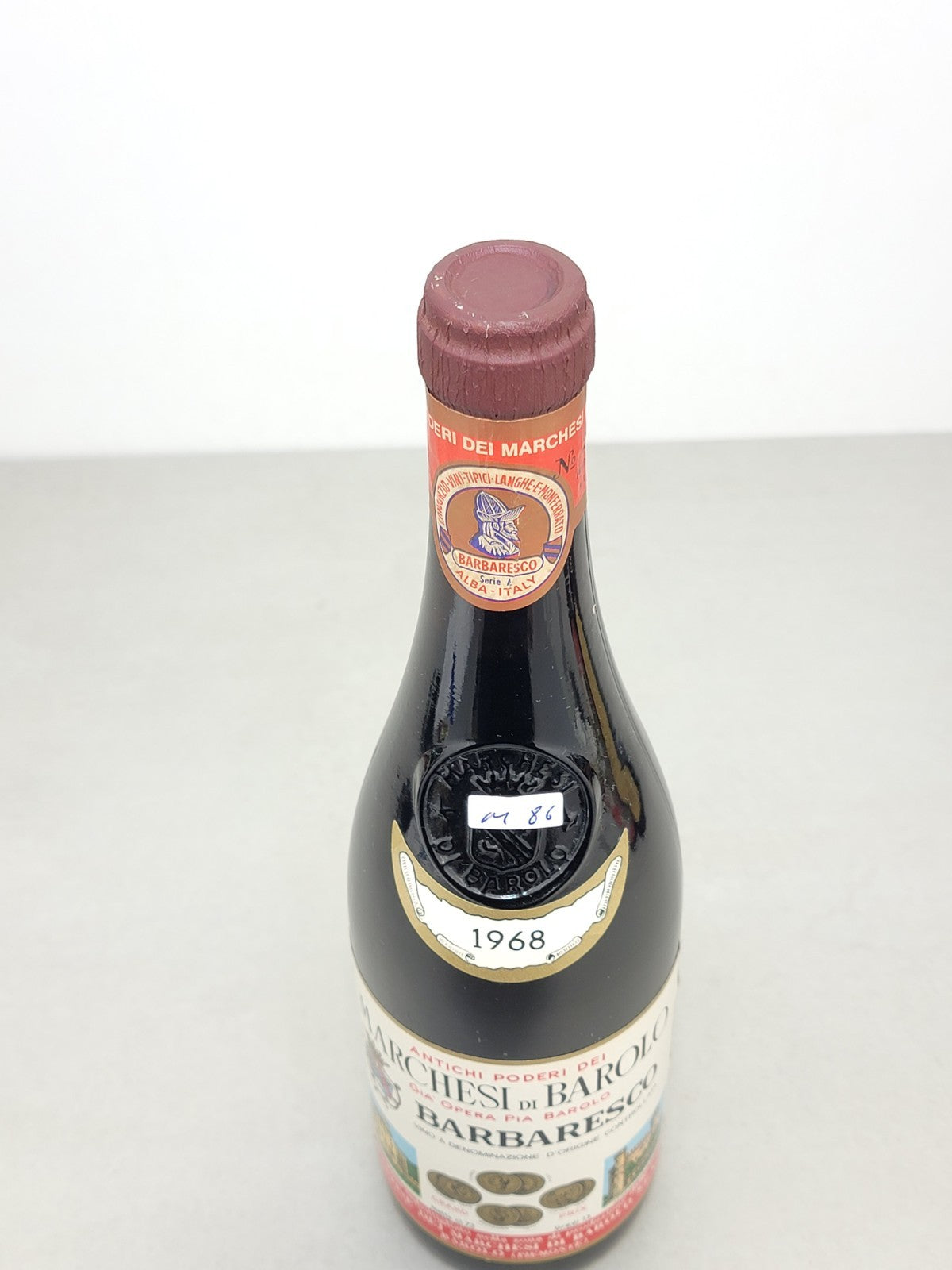 Barbaresco Marchesi 1968 bott. 72 cl 13%