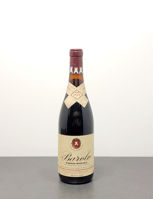 Barolo Tenuta Cerequio Riserva Speciale 1969 bott. 72 cl 13.5%