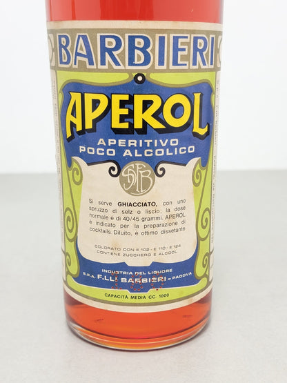 Aperol Barbieri 1970s Aperitivo Alcolico bott. 1 L 11%