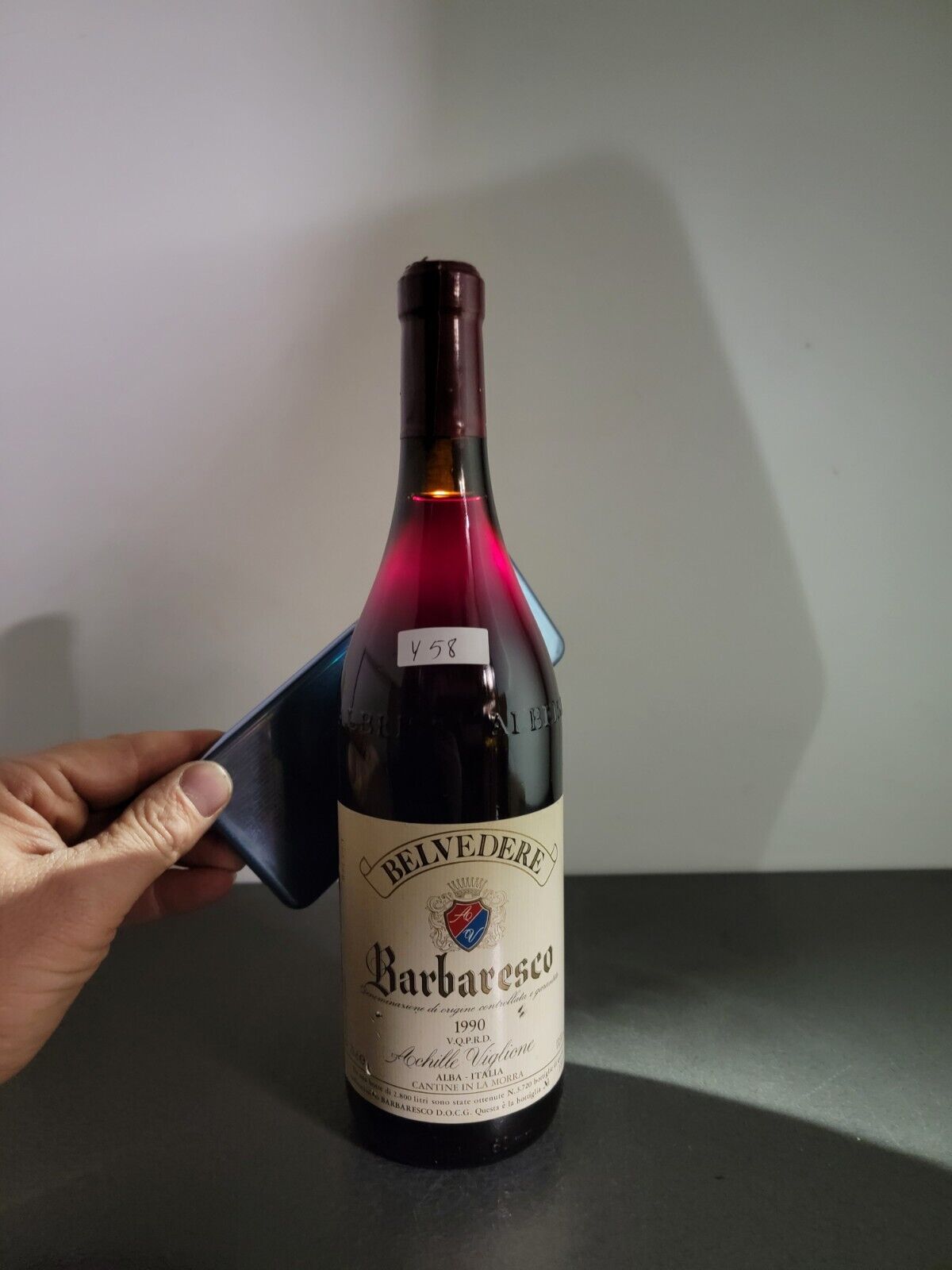 Barbaresco Belvedere 1990 Achille Viglione bott...75 cl 13.5%