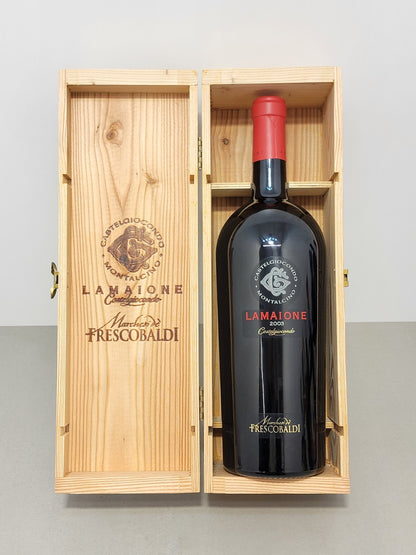 Lamaione Magnum 2003 Castelgiocondo Frescobaldi Cassa in Legno 1,5 litri 14%