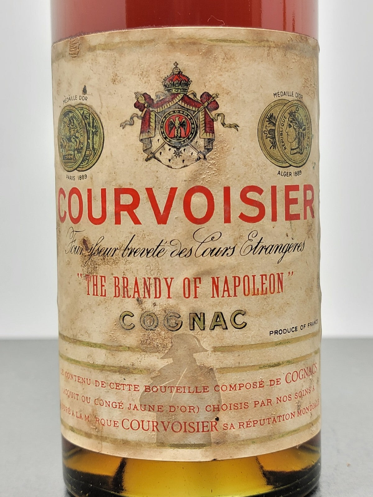 Cognac Courvoisier 3 Stelle 1950s bott.75 cl 40%