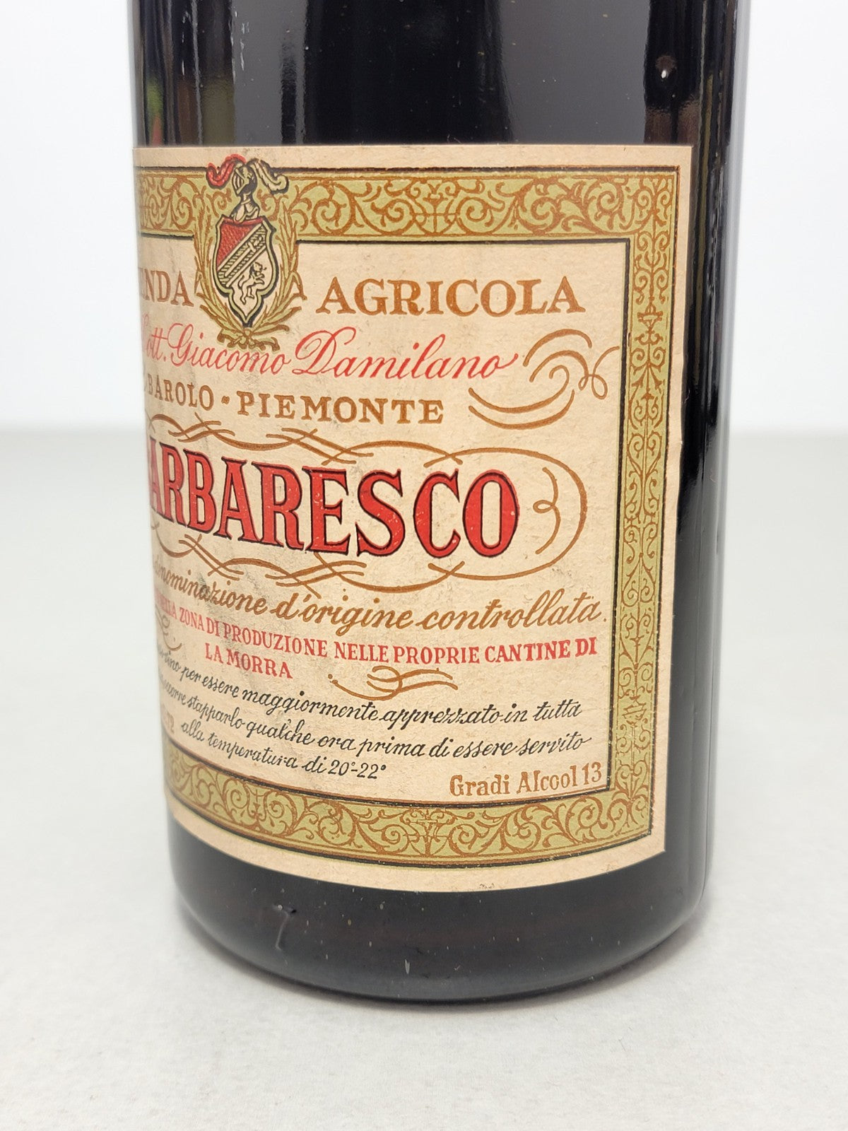 Barbaresco Damilano 1969 La Morra bott..72 cl 13%