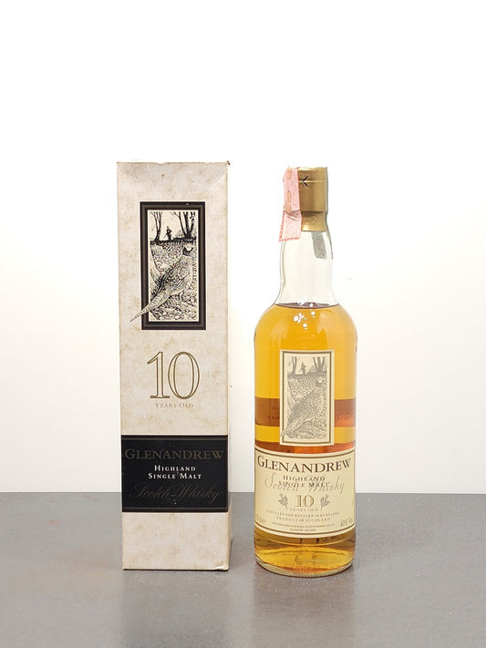 Whisky Glenandrew 10 years Highland Single Malt Scotch 1990s bott. 70 cl 40%
