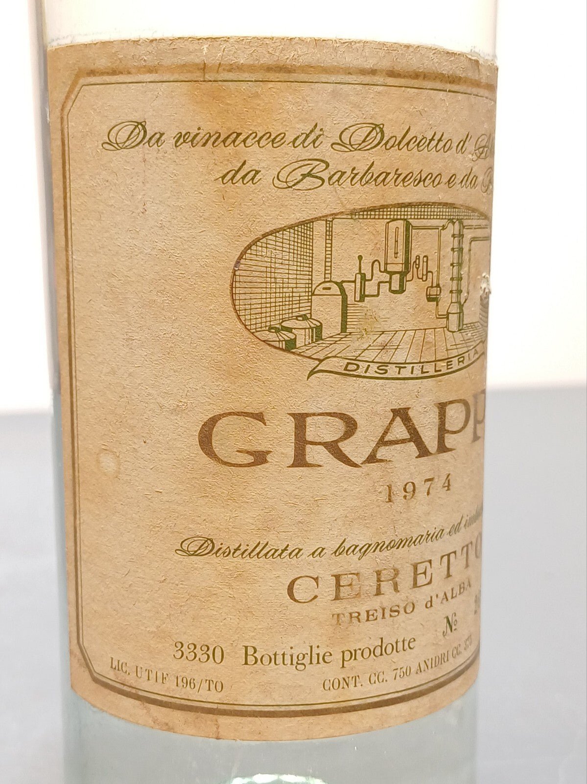 Grappa 1974 Ceretto bott.75 cl