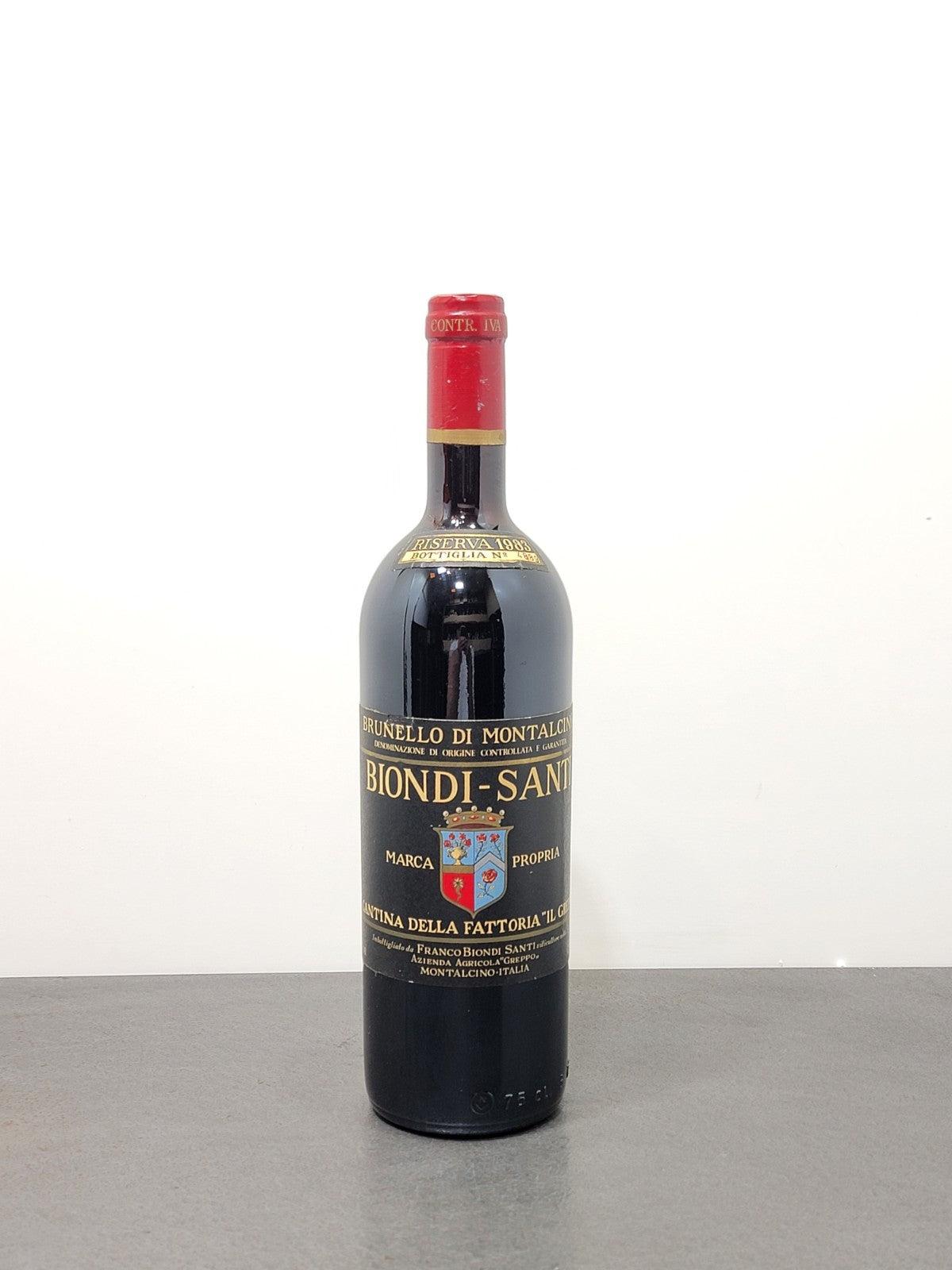 Biondi Santi 1983 Riserva Brunello Di Montalcino Bott.75 cl