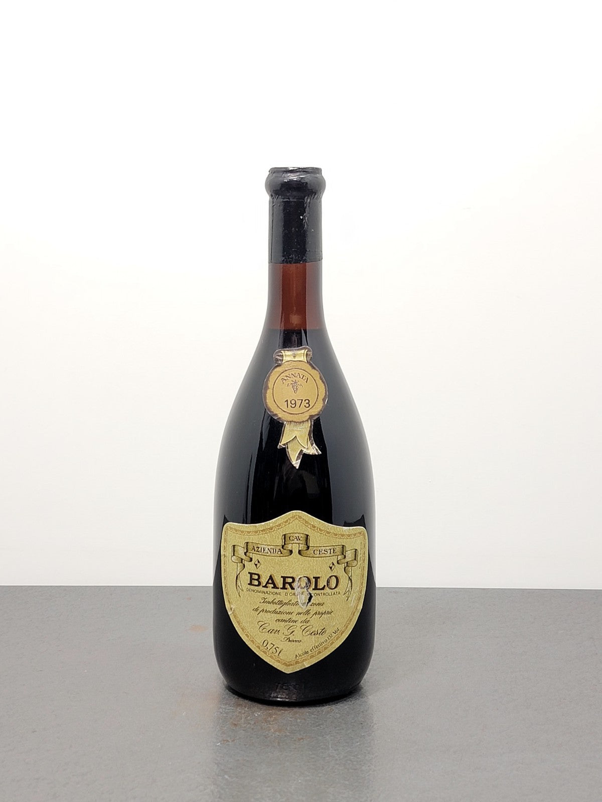 Barolo Cav. G. Ceste 1973 bott.75 cl 13%