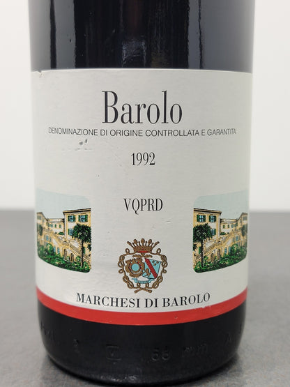 Barolo Marchesi Di Barolo 1992 VQPRD bott.75 cl 13.5%