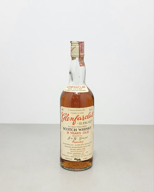 Whisky Glenfarclas Glenlivet 8 years 1970s Single Malt Scotch Whisky 75 cl 40%