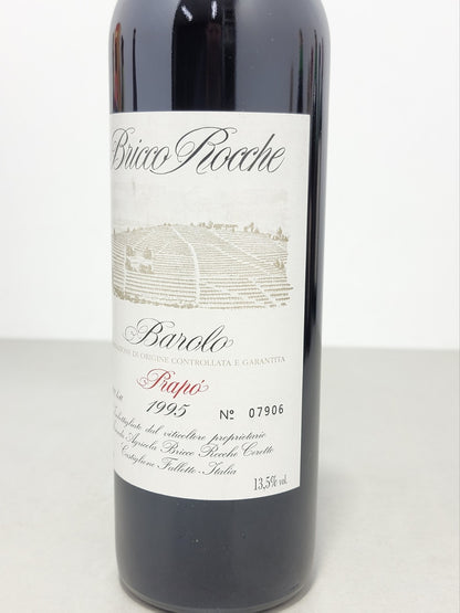 Barolo Bricco Rocche Prapo 1995 Ceretto Castiglione Falletto bott.75cl 13.5%