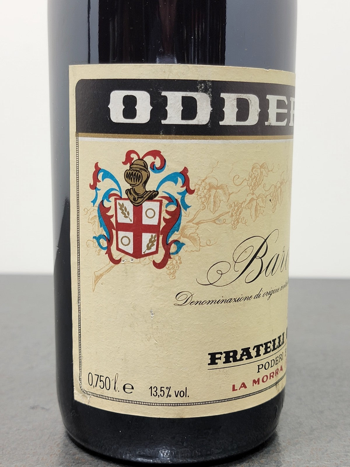 Barolo Oddero 1980 La Morra bott.75 cl 13.5%