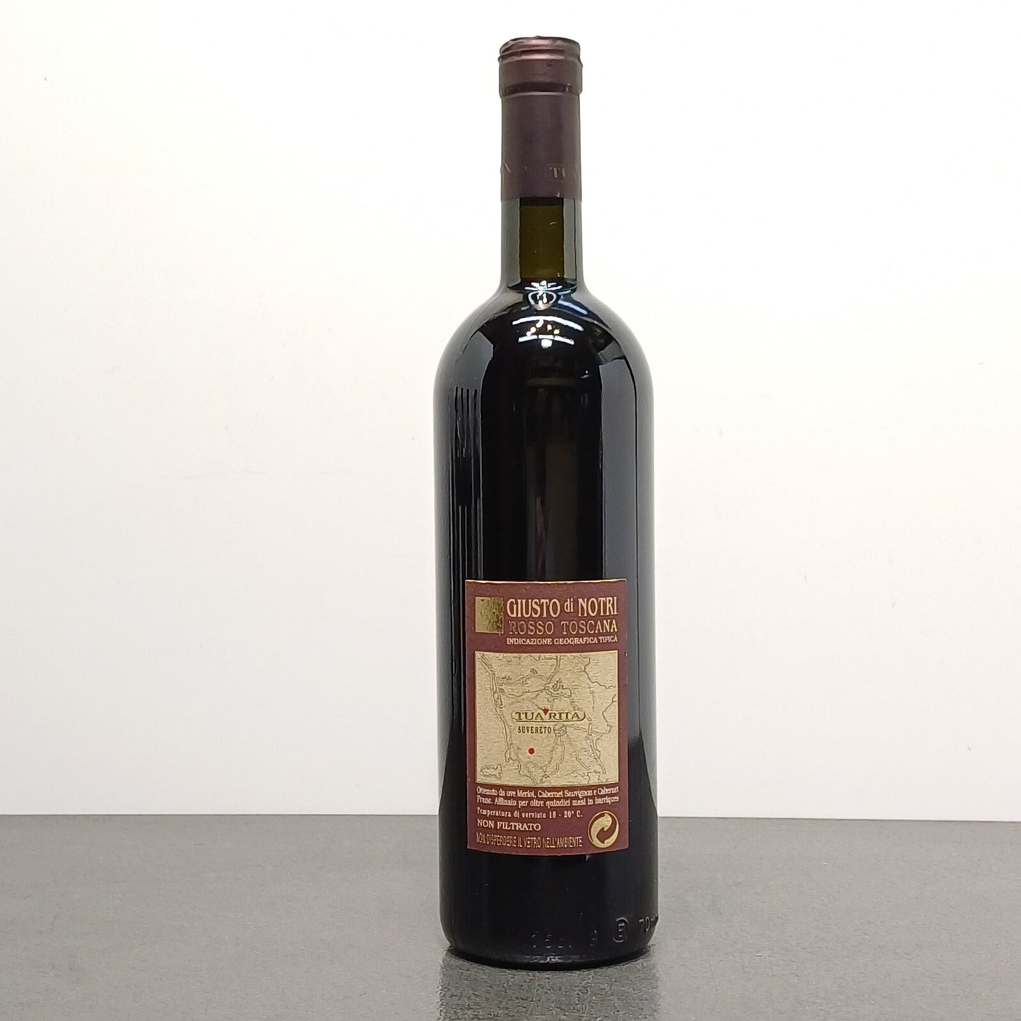 Giusto Di Notri 2002 Tua Rita Rosso Toscana bott.75 cl 14.5%
